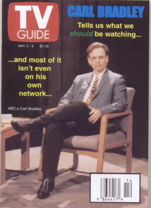 Carl Bradley in Mock TV Guide Cover