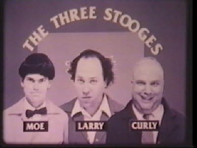 Still photo from parody 3 Stooges